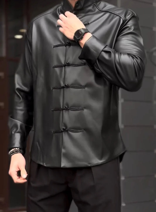 Риза от екологична кожа NXX42 by H3