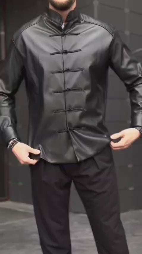 Риза от екологична кожа NXX42 by H3